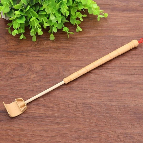 Professional Extendable Back Scratcher Bamboo Telescopic Wooden Tool FAST