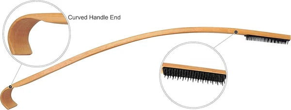 Back Scratchers Bamboo Curved Hand Tool for Adults Men Women Seniors
