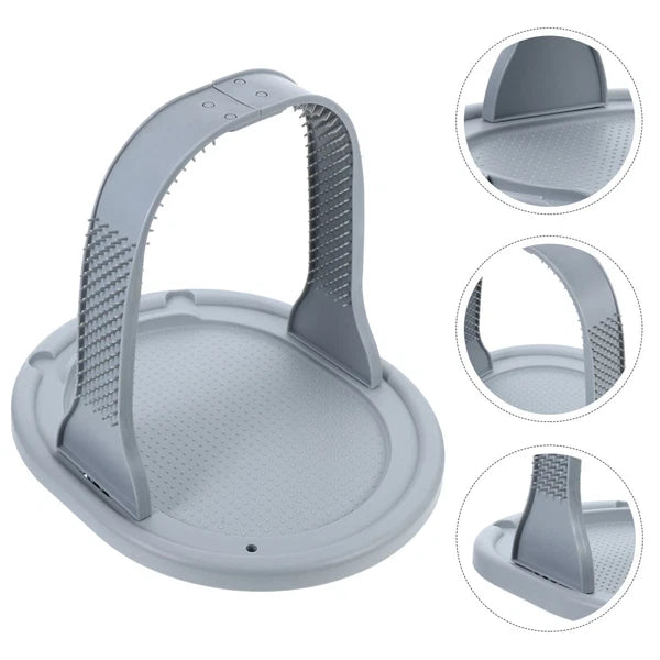 Arched Wool Rubbing Device Cat Self Massager Scratcher Grooming Toy