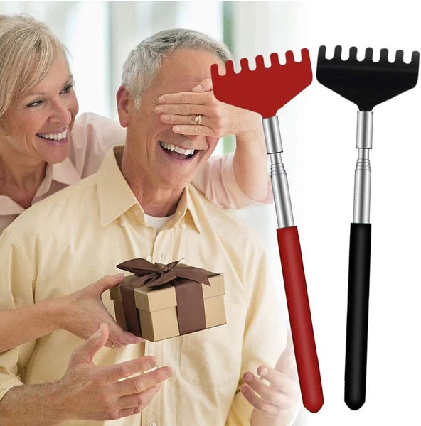 6 Pack Extendable Back Scratcher - Portable Telescoping Metal Back Scratchers...