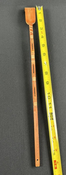 Vintage Carved Wooden Back Scratcher 15" L Repaired