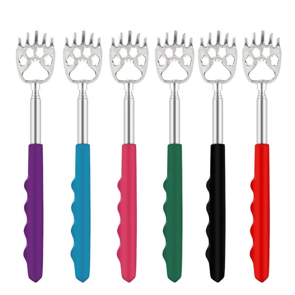 YIMICOO 6 Pack Telescoping Back Scratcher - Bear Claw Back Scratchers - Porta...