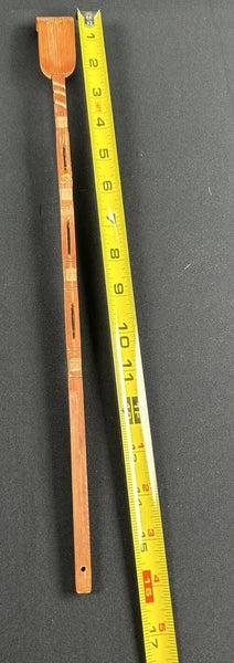 Vintage Carved Wooden Back Scratcher 15" L Repaired