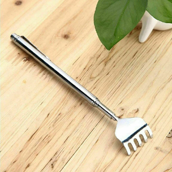 1pcs Telescopic Back Scratcher Massager Extendable Clip Useful-- X7V0