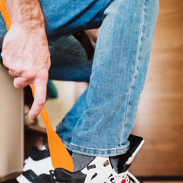 2 Pcs Itchy Claw Shoe Horn Back Scratcher and Tool Body Hand Massager