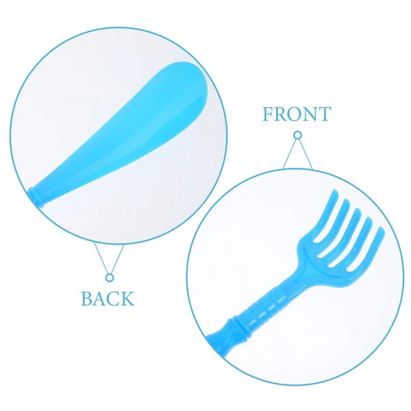 Massage Claw Shoehorn Travel Back Scratcher Extendable Hand Held Massager