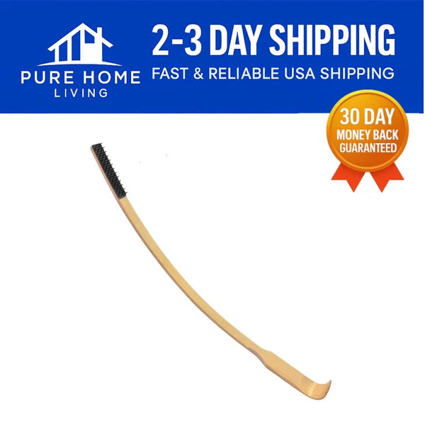Versatile Bamboo Back Scratcher – Light Weight with Unique Wood Grain Finish