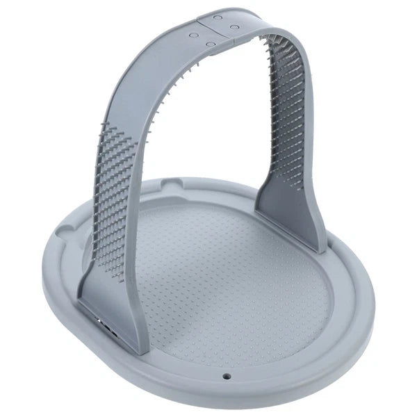 Arched Wool Rubbing Device Cat Self Massager Scratcher Grooming Toy