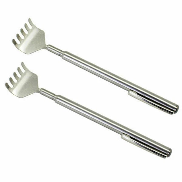 1pcs Telescopic Back Scratcher Massager Extendable Clip Useful-- X7V0