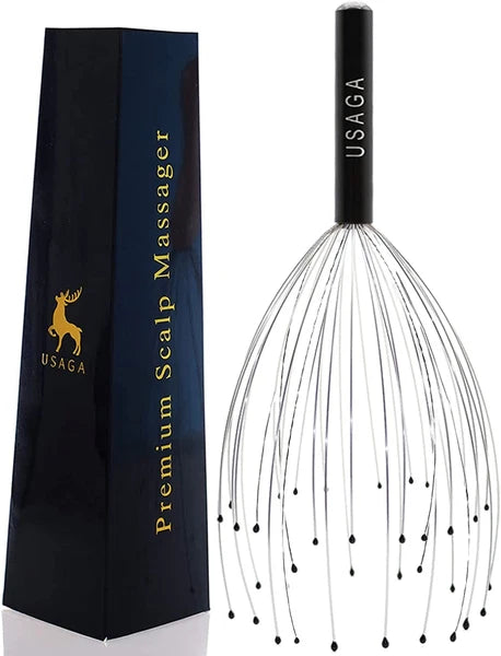 USAGA 36 Fingers Head Massager Scalp Massager Head Scratcher, Stocking Stuffers