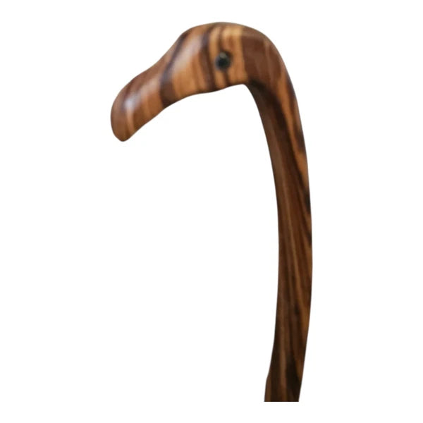 Swan Wooden Back Scratcher 21” Long Solid Wood Tiger Duck Bird Guy Dad Gift