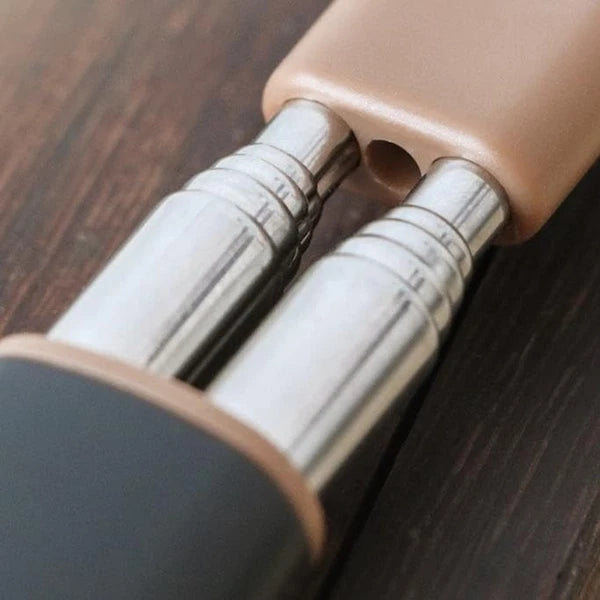 Portable Extendable Double-Pole Back Scratcher（8.3-21.3in），Hand Massager for ...