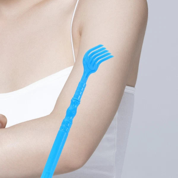 Massage Claw Shoehorn Travel Back Scratcher Extendable Hand Held Massager