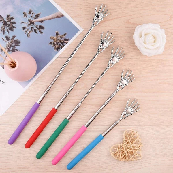 NEW EAGLE BACK SCRATCHER Metal Extending Extendable Massager Telescopic Portable