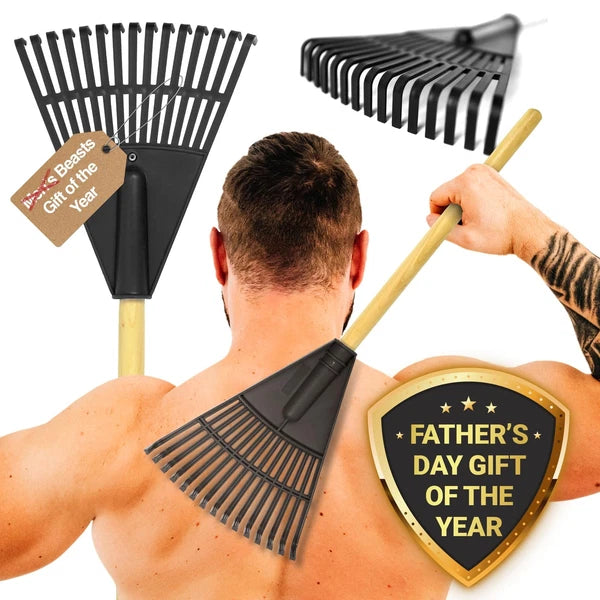 Beast Rake Back Scratcher | Lightweight, Oversized Rake Back Scratching Itch ...
