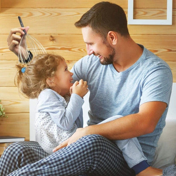 Head Massager Scratcher Tingler with 20 Fingers for Hair Scalp Deep Relaxation