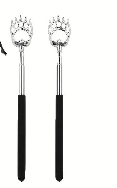 BACK SCRATCHER EXTENDABLE CLAW METAL RAKE TELESCOPIC MASSAGER PORTABLE ITCH