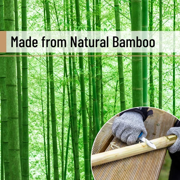 2Pcs Wooden Bamboo Back Scratcher Long Handle Itch Relief Finger-Like Scratchers